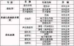 中国音乐学院2016年留学生本科招生简章