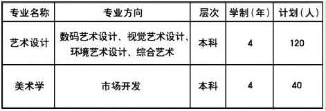 天津财经大学2017年艺术类招生简章