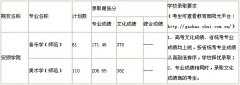 2017年安顺学院艺术类录取分数