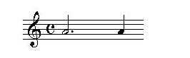 音乐高考基本乐理知识 复拍子的音值组合法（
