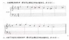 天津师范大学2012年理论作曲专业和声考试卷