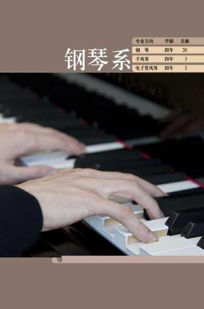 2018年中央音乐学院钢琴系招生计划及考试要求